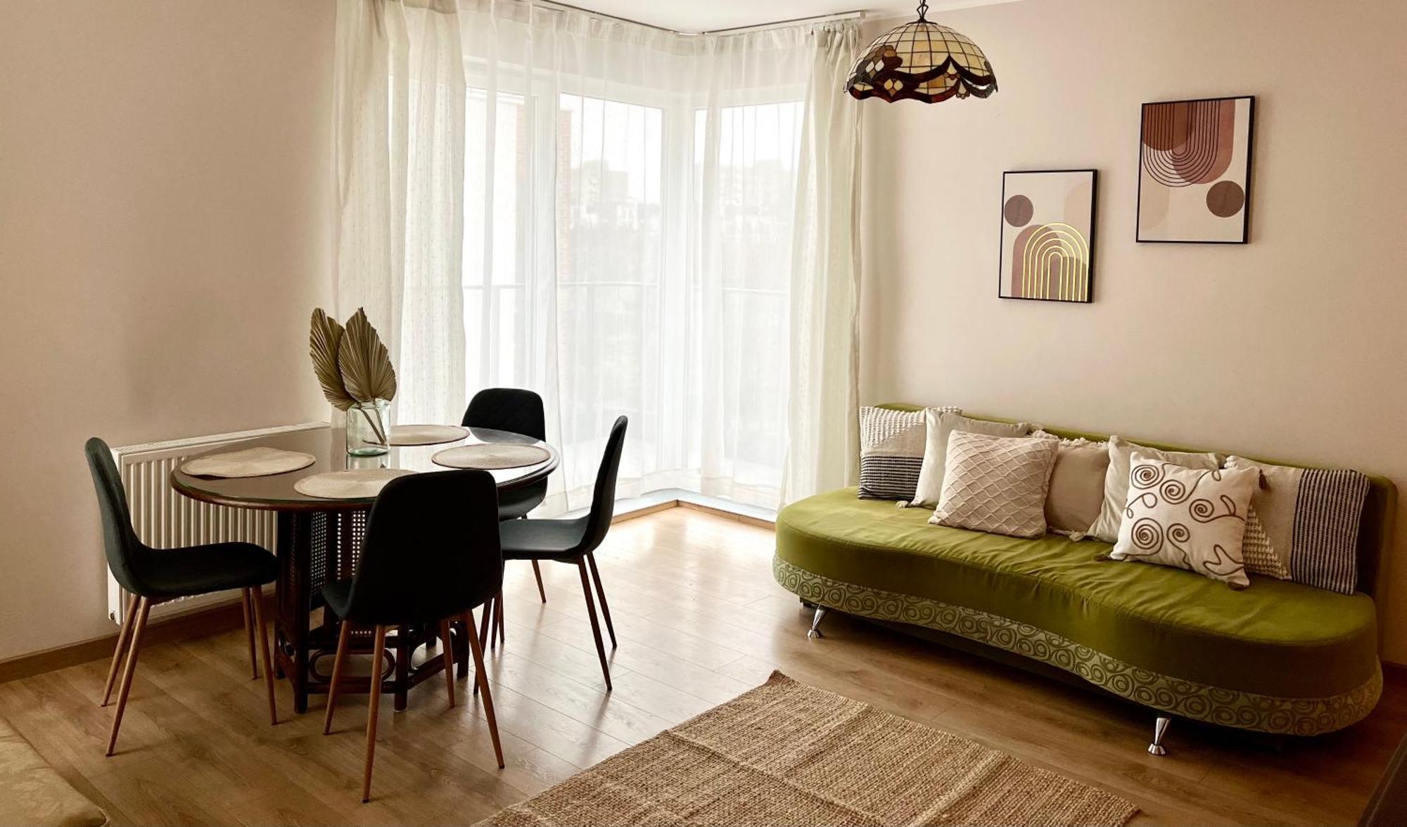 Oldtown Retro Apartment By Marina With Balcony For 6 People Gdansk Luaran gambar